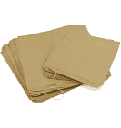 Paper bags strung brown 10x10 for sandwich or similar, free delivery